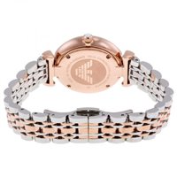 Armbanduhr Emporio Armani Dame in Vernickelt stahl roségold AR1926 - AR1926